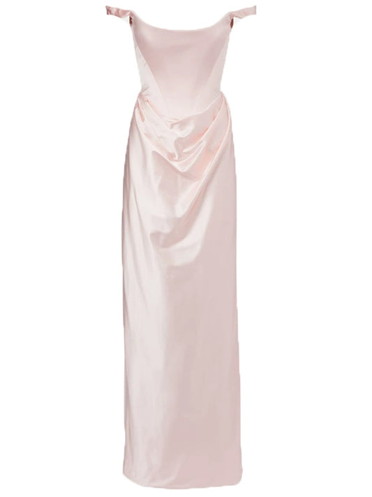 Temperament Elegant Strap Long Dress