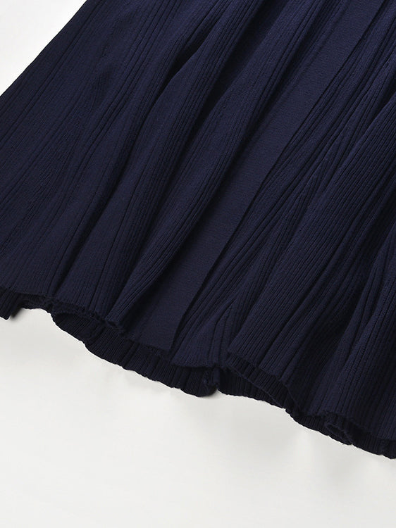 Square Collar Sleeveless Long Dress