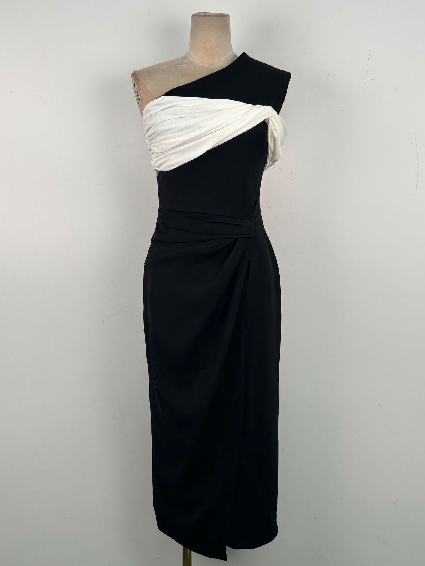 Elegant Hit Color Long Dress