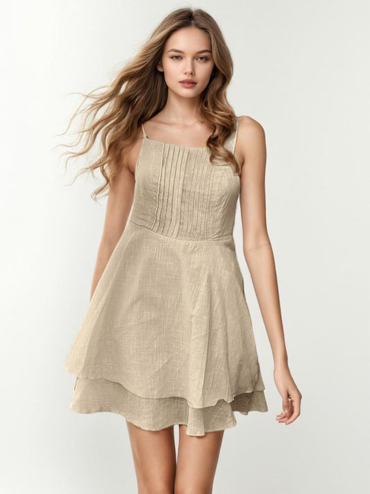 Elegant Solid Casual MIdi Dresses