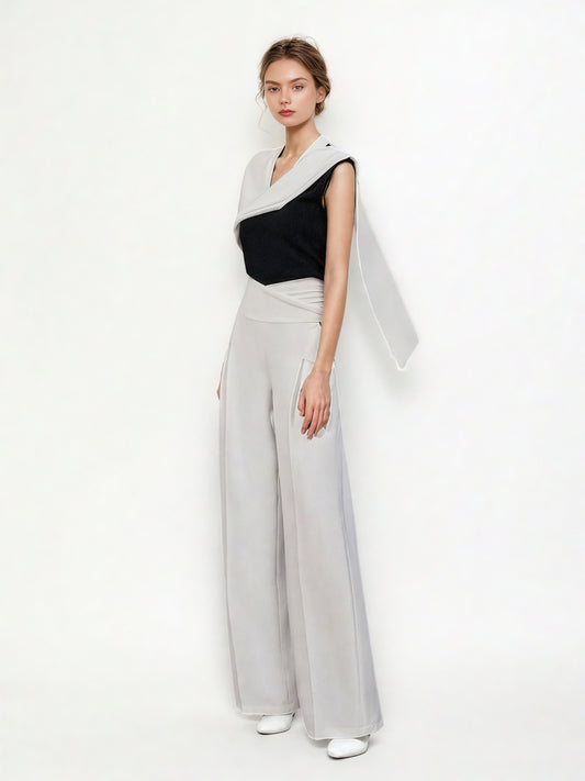 Chic Hit Color Two Piece Set