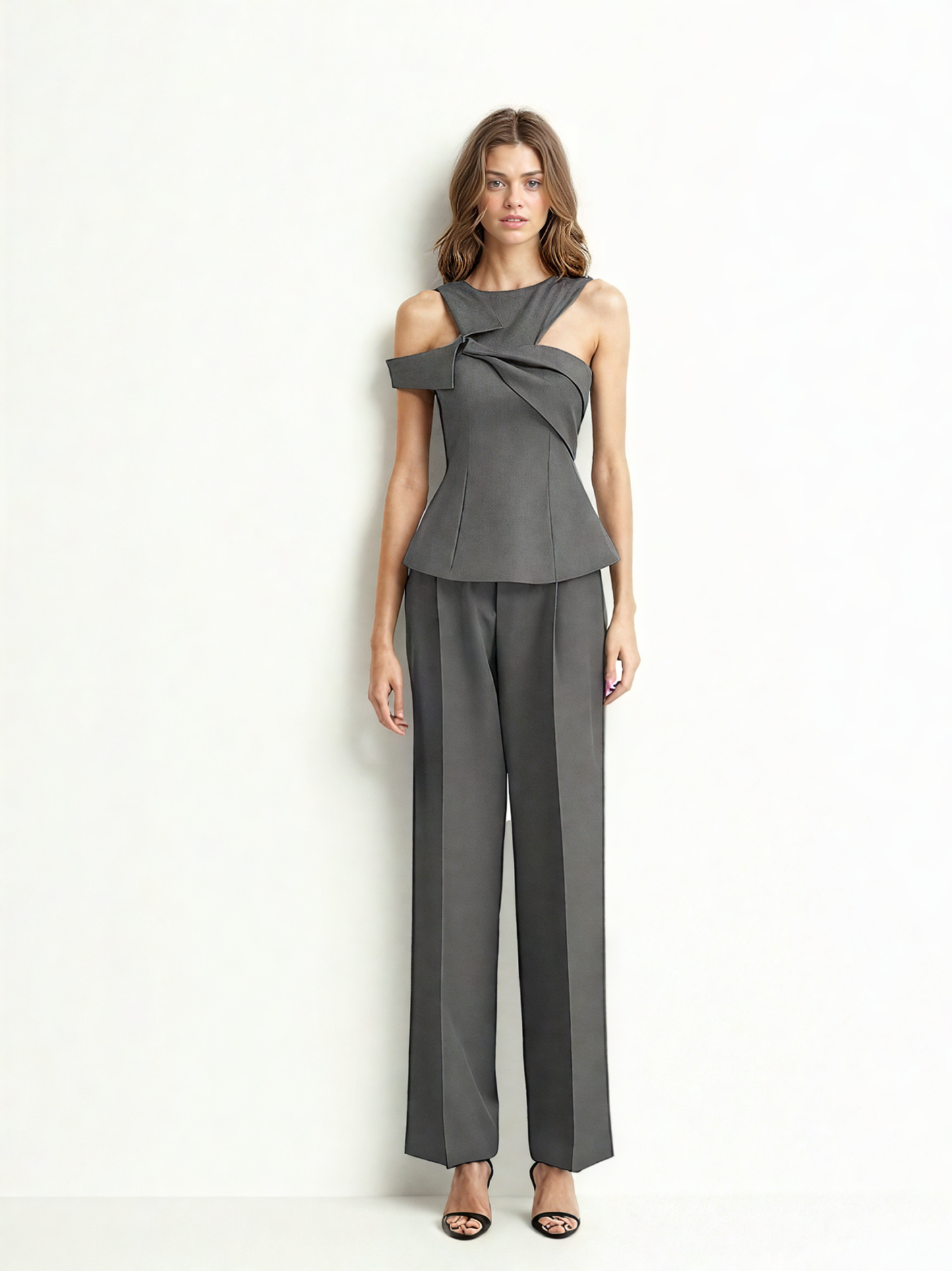 Chic Solid Two Piece Set