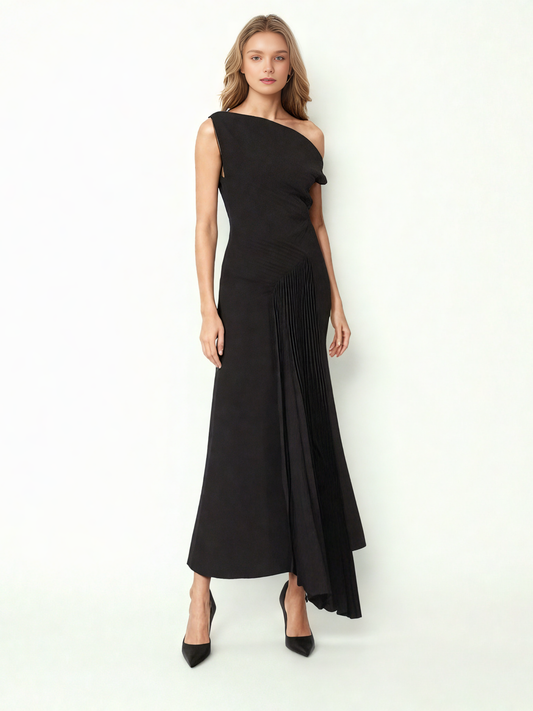 Temperament Off Shoulder Long Dress