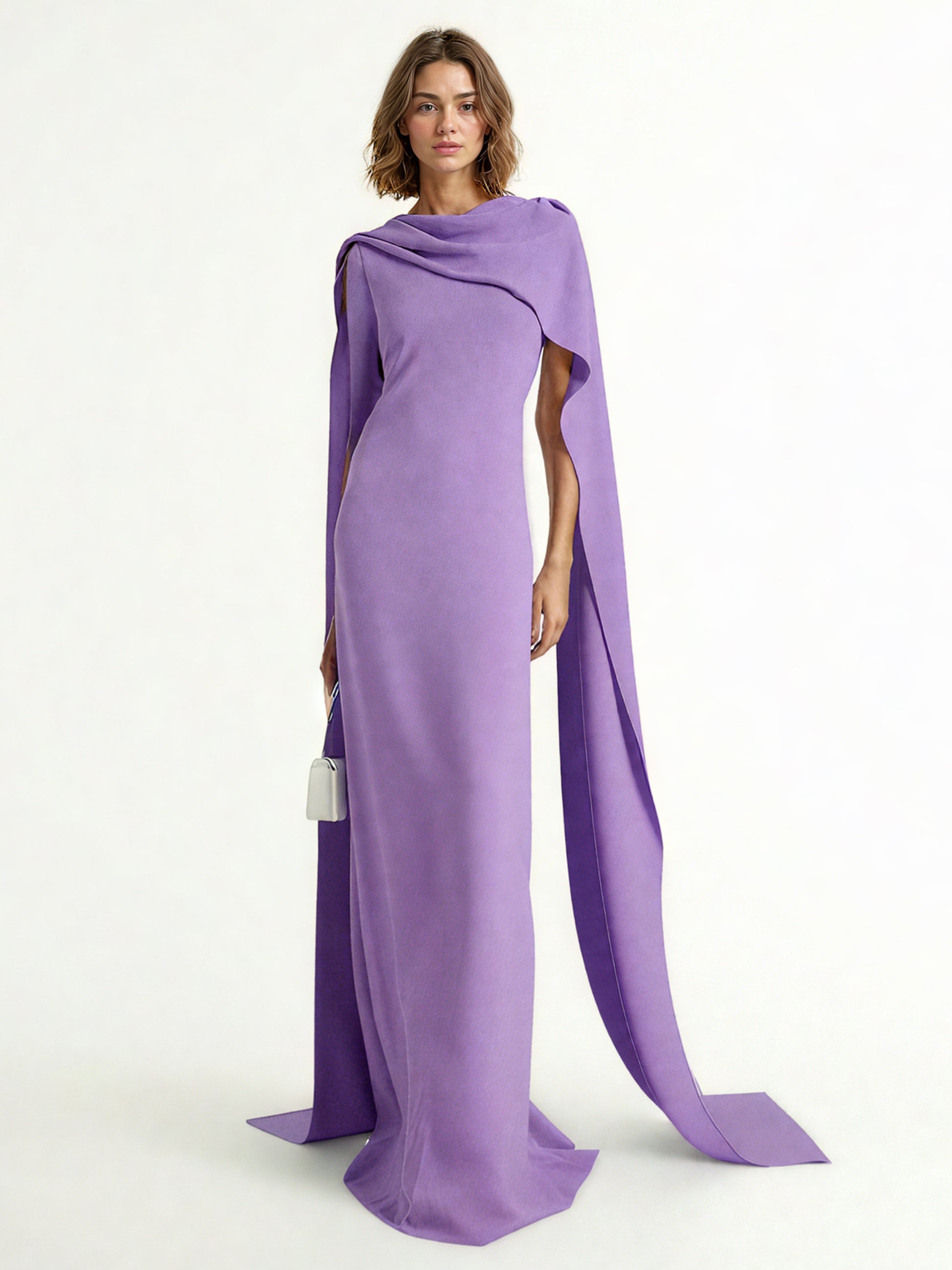 Elegant Solid Sleeveless Long Dress