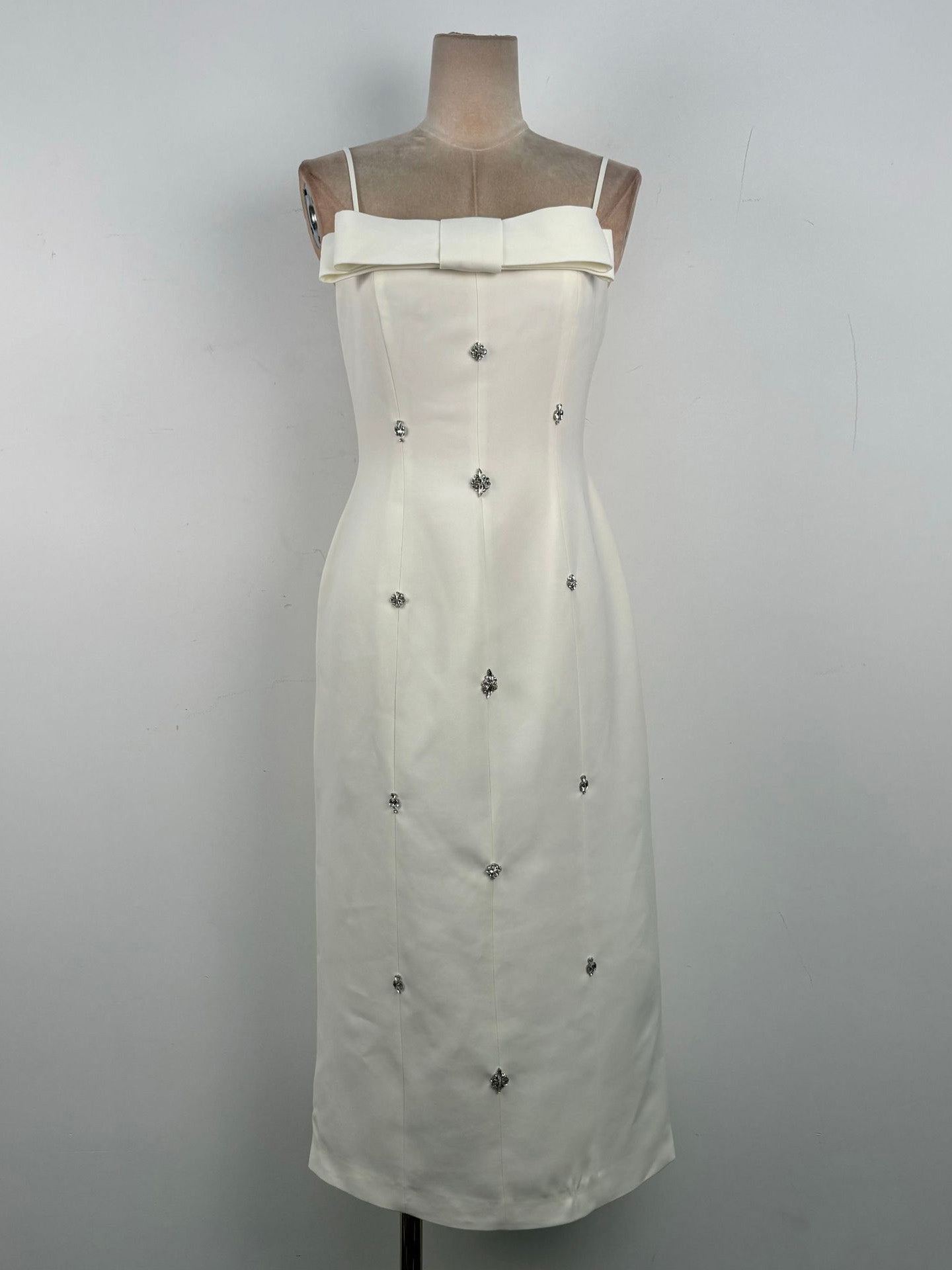 Solid Off Shoulder Long Dress