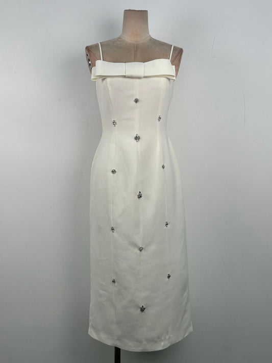 Solid Off Shoulder Long Dress