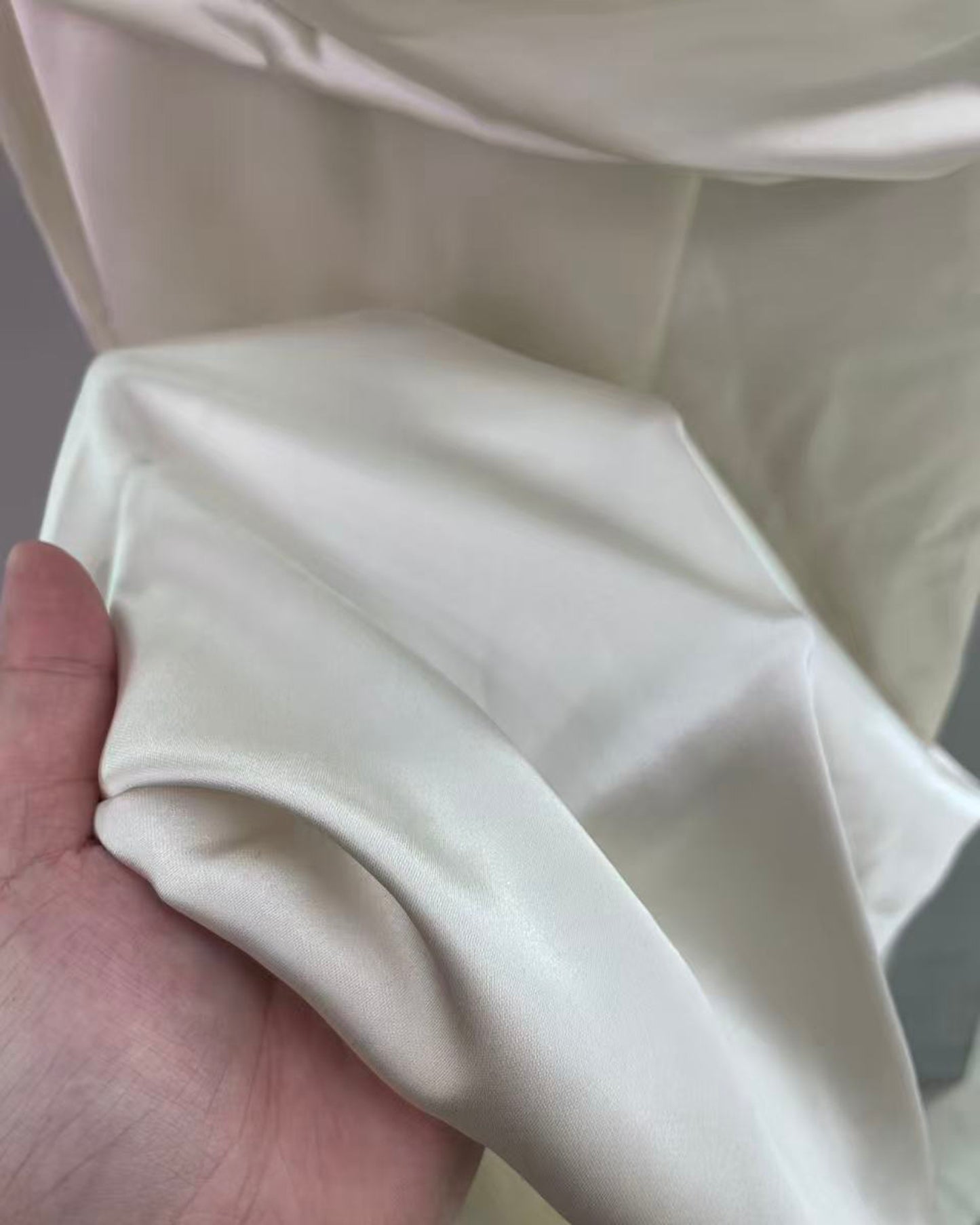 Apricot Strapless Sequin Ruched Satin Maxi Dress