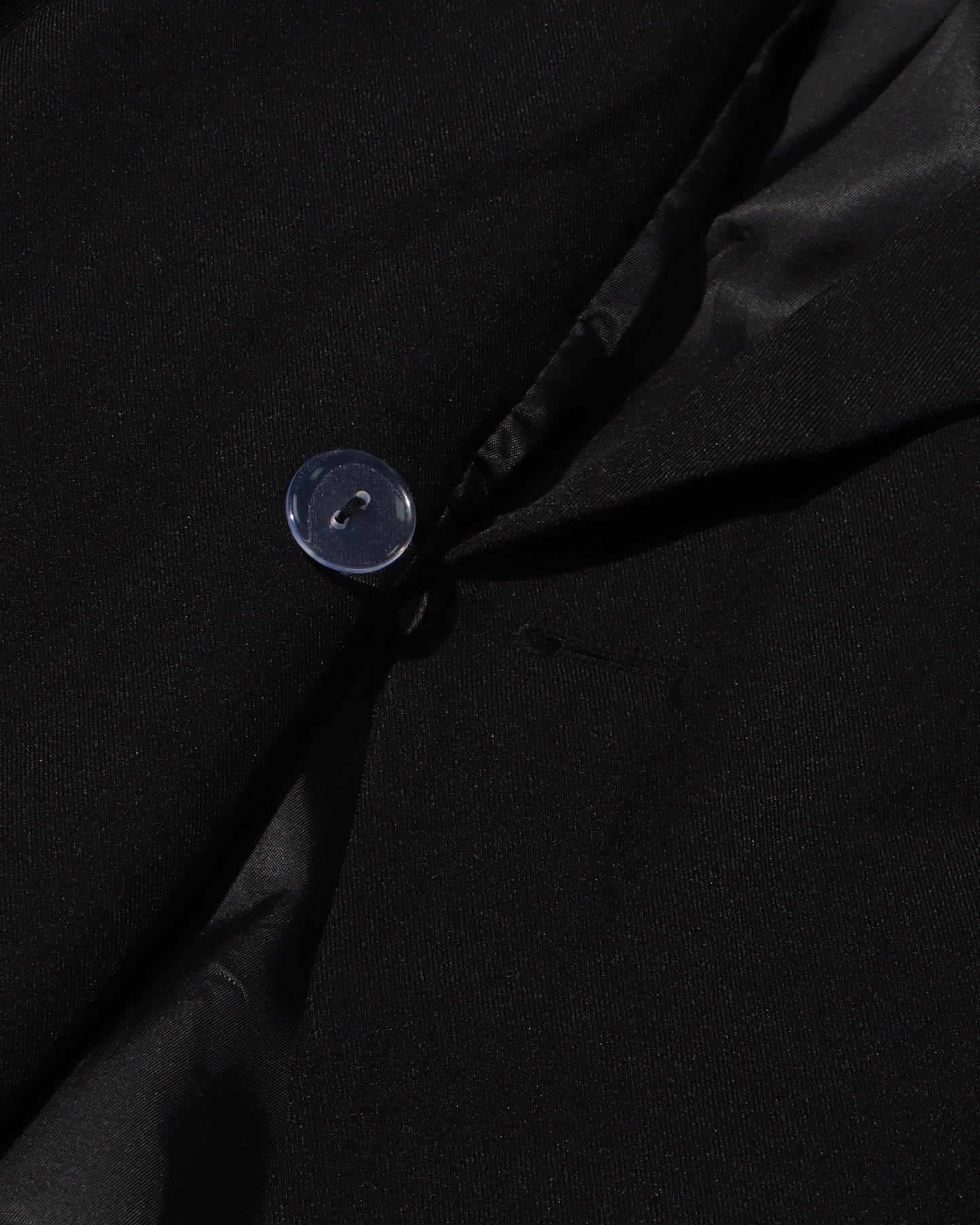 Black Asymmetric Ruched Blazer