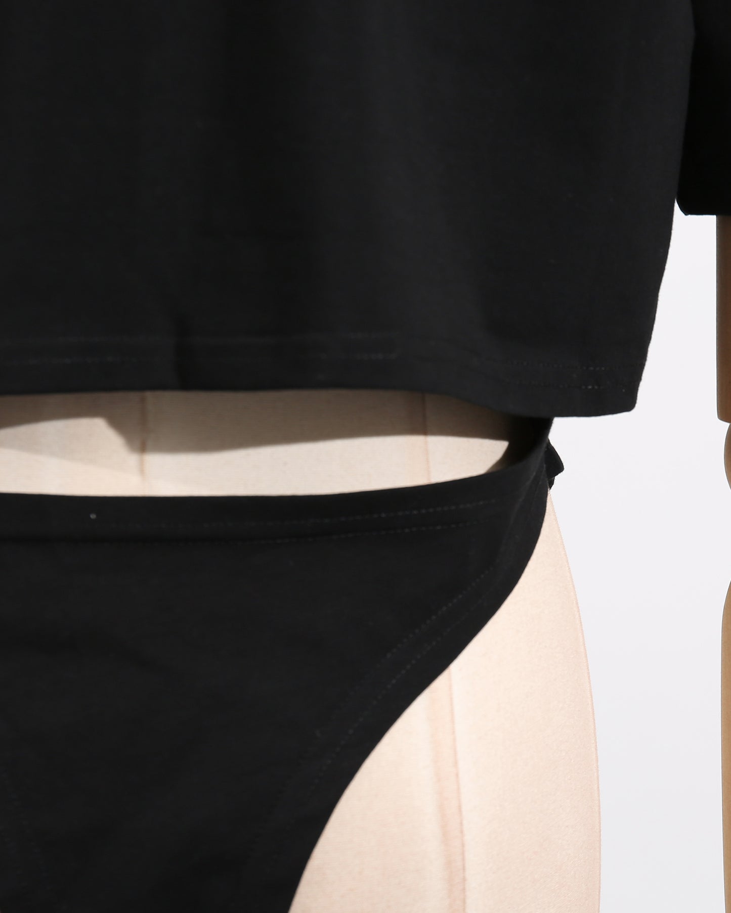 Black Letter Print Short Sleeve Bodysuit