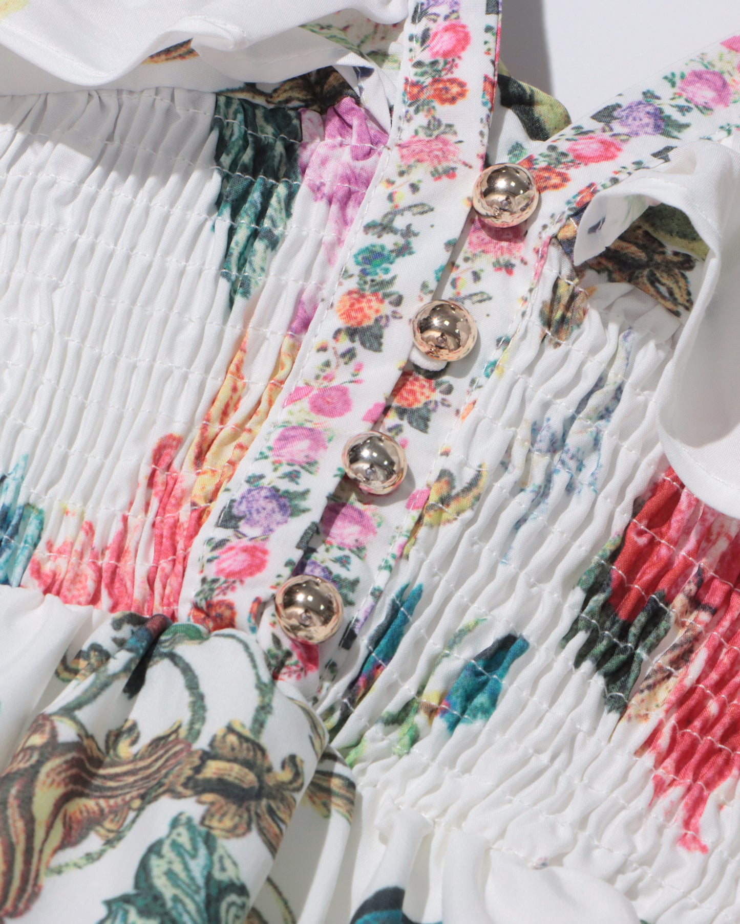 Floral Print Ruffle Tiered Maxi Dress