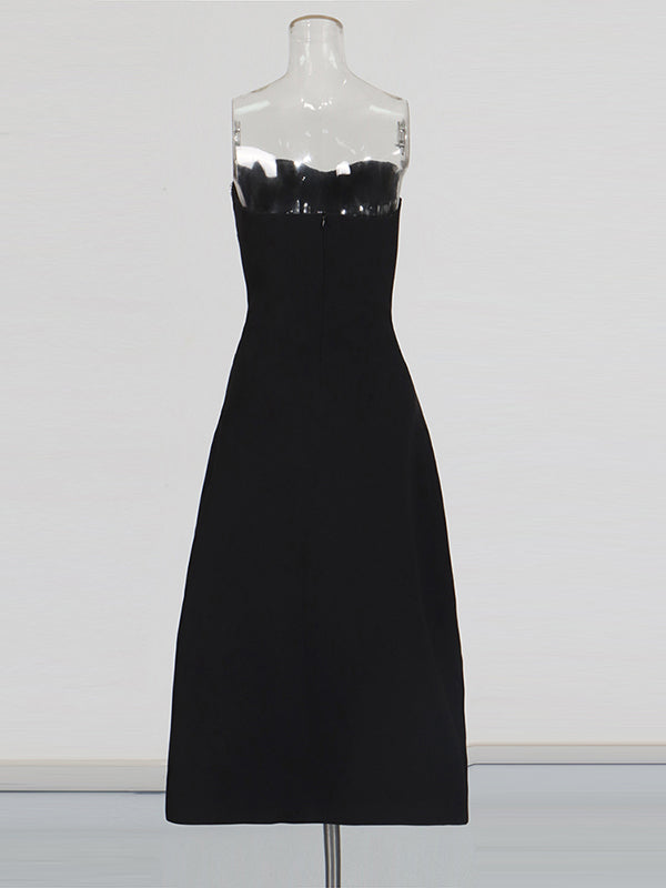 Off Shoulder Patchwork Diamonds Long Dress