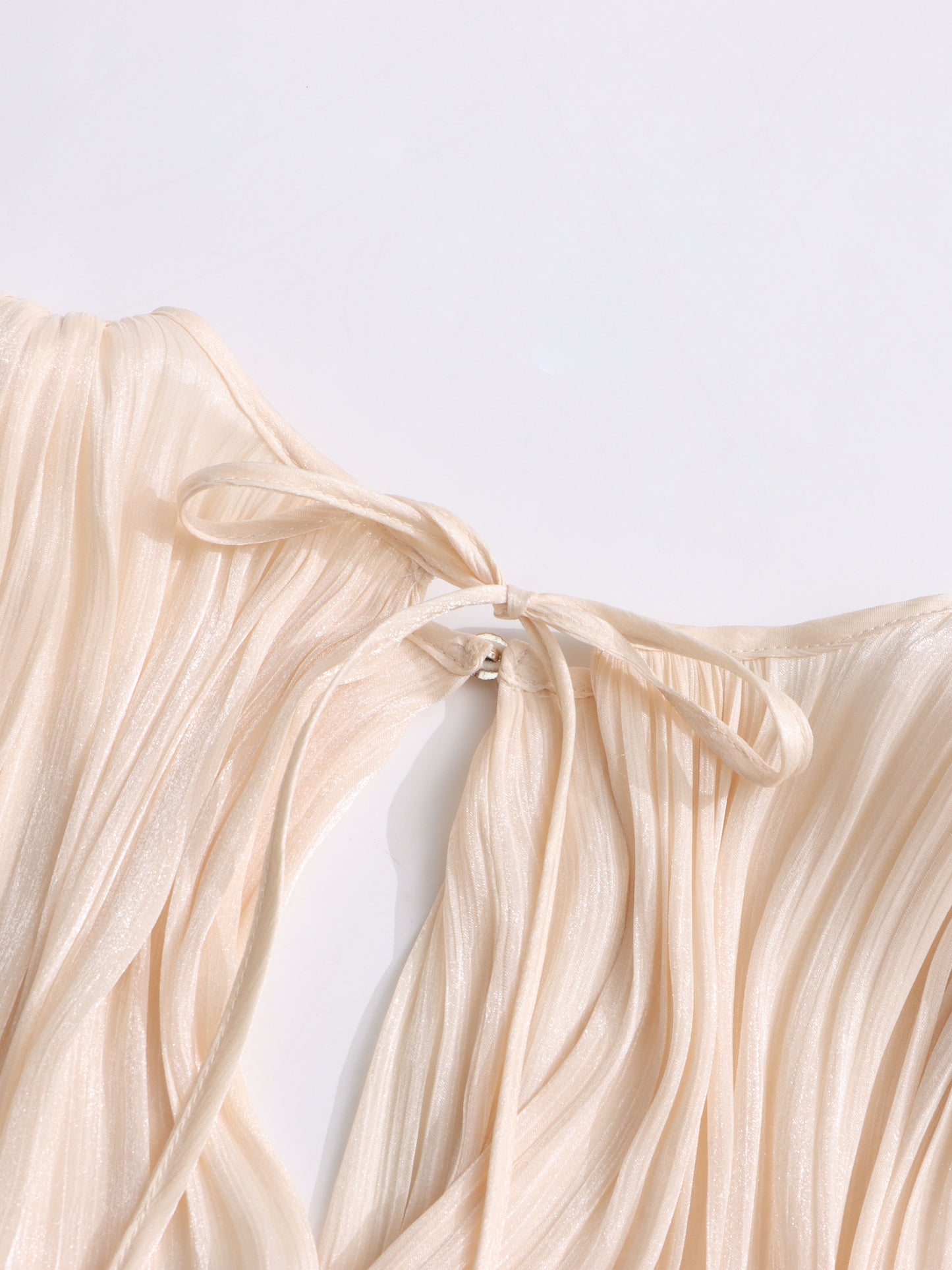 Solid Long Sleeveless Long Dress