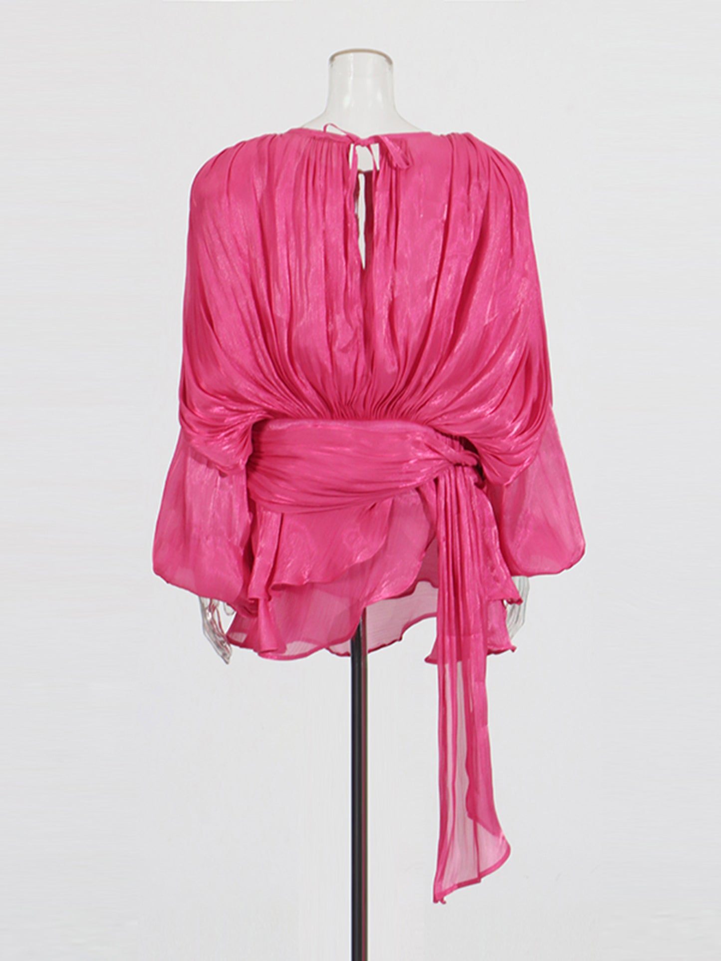 Elegant Tie - Neck Wrap Mini Dress Collection
