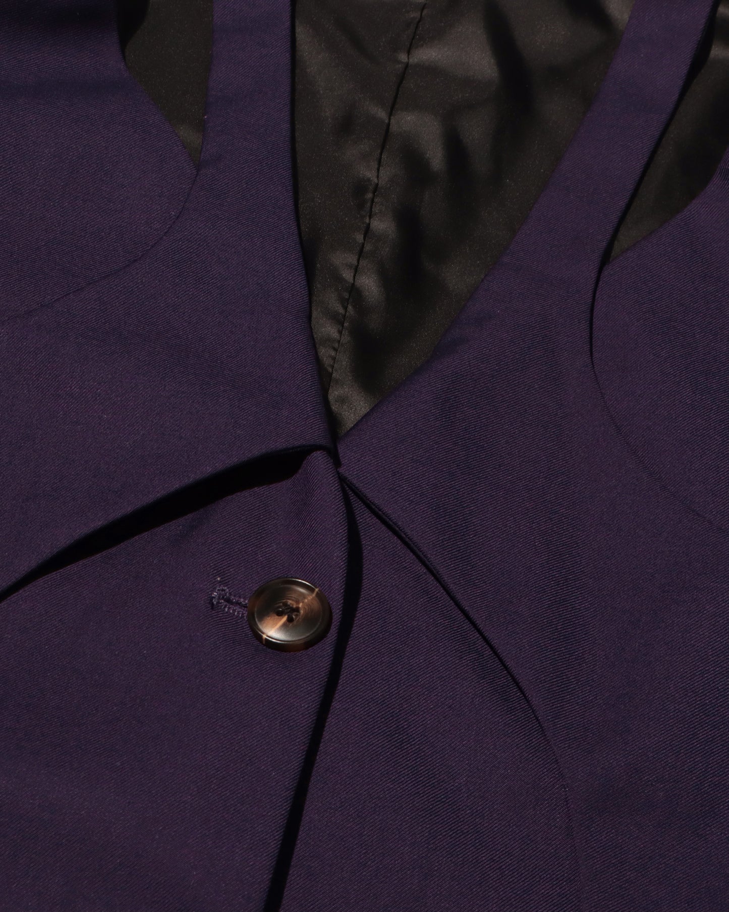 Purple Asymmetric Longline Jacket