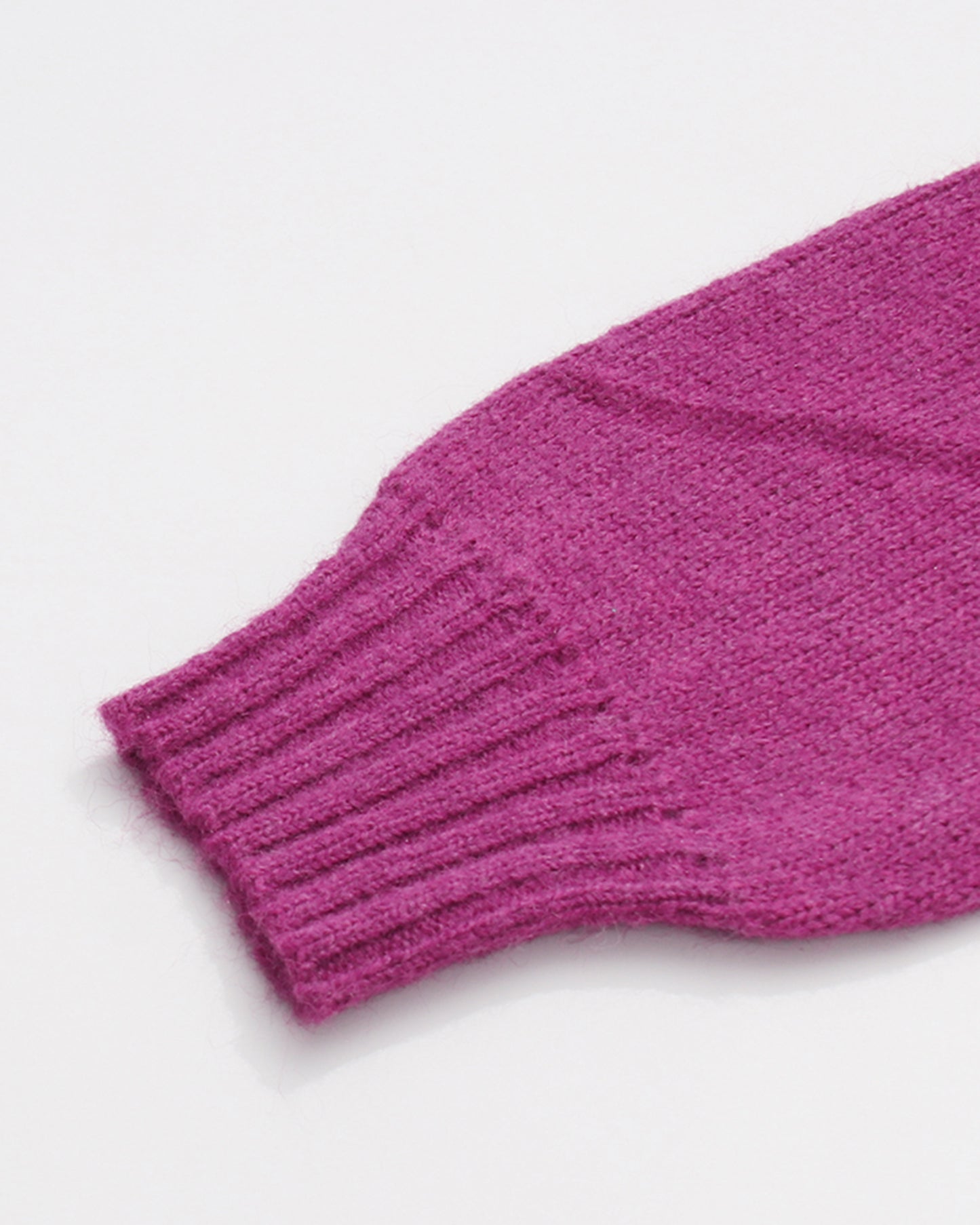 Purple Off-Shoulder Oversized Knit Sweater