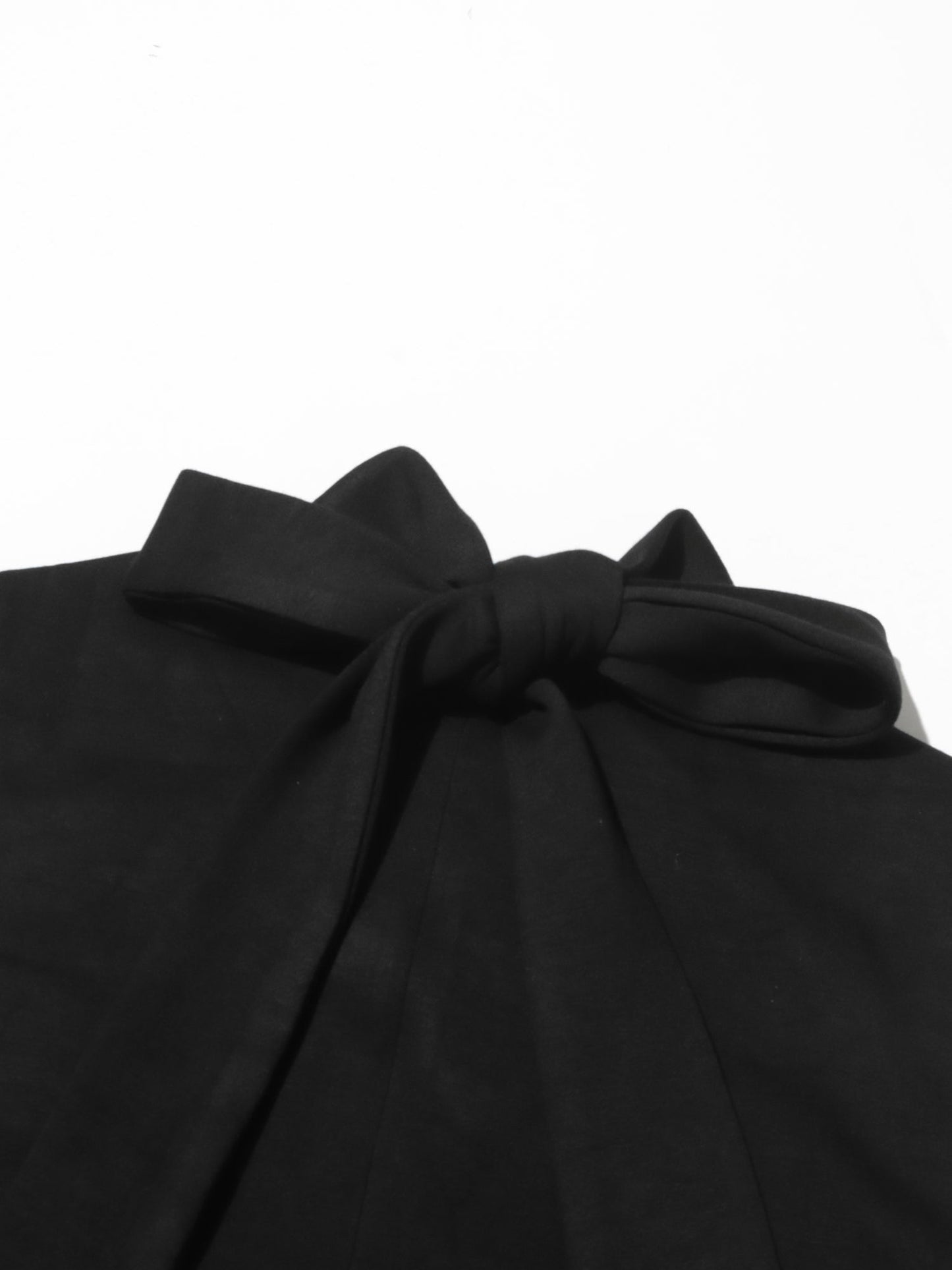 Black 3D Floral High Neck Midi Dress - SISPELL