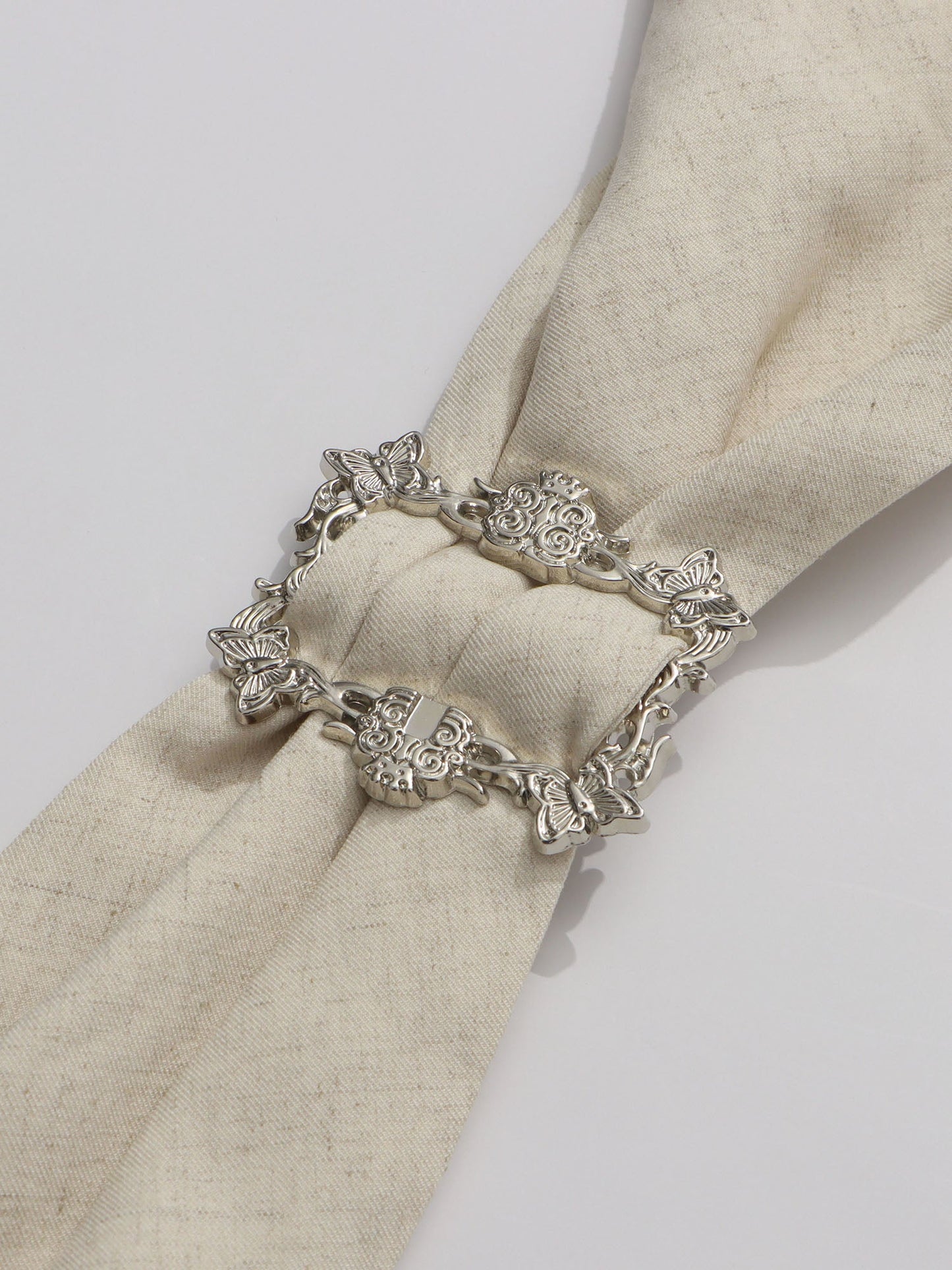 Blazer with Crystal Detail & Asymmetric Drape - SISPELL