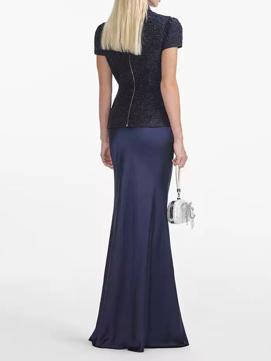 Temperament Patchwork Two Piece Set