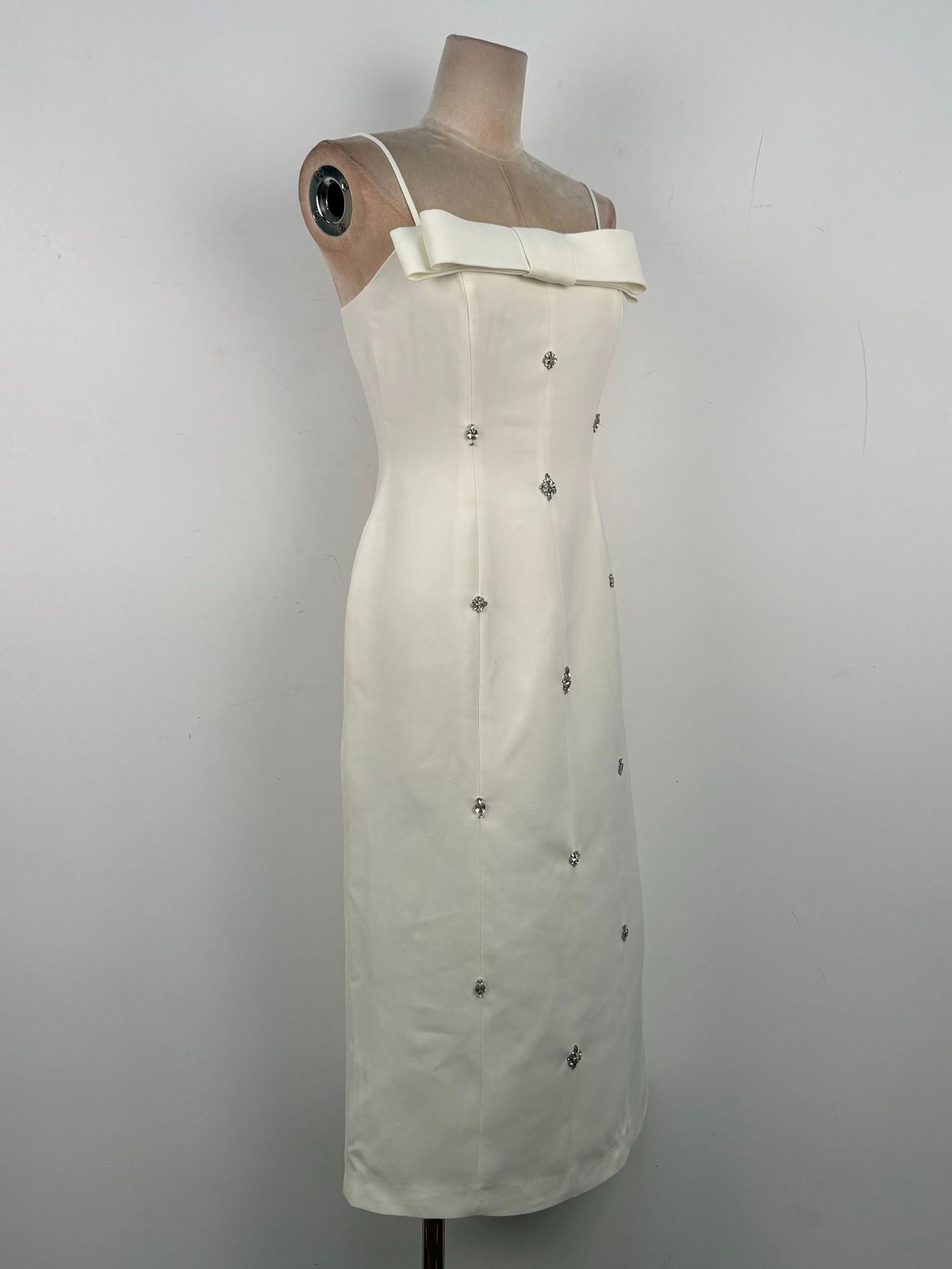 Solid Off Shoulder Long Dress
