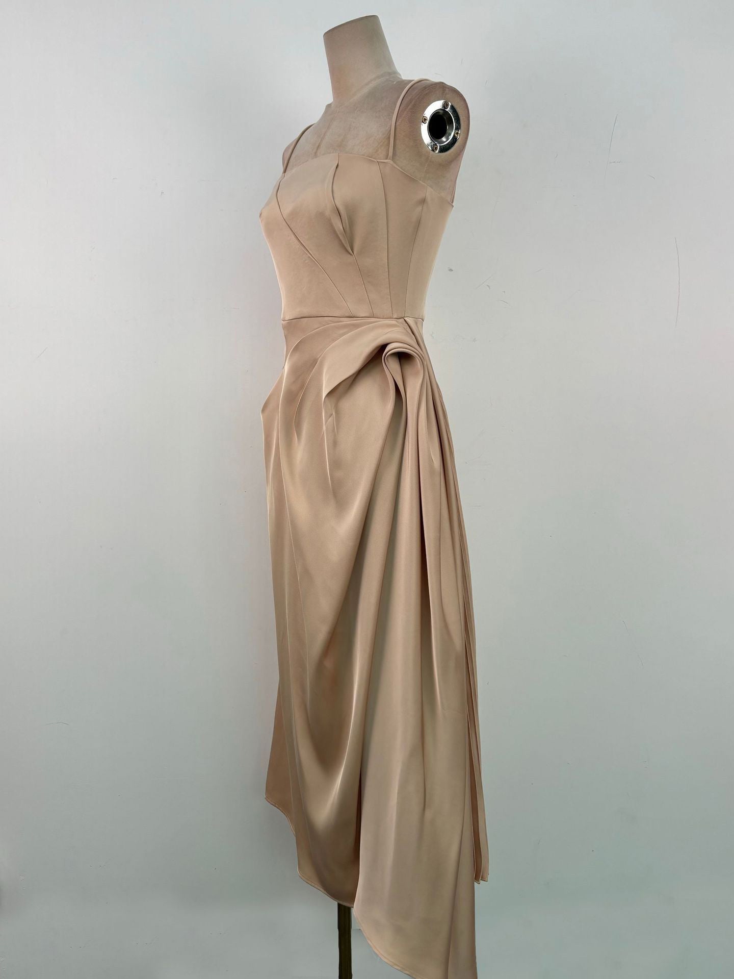 Elegant Strap Off Shoulder Long Dress