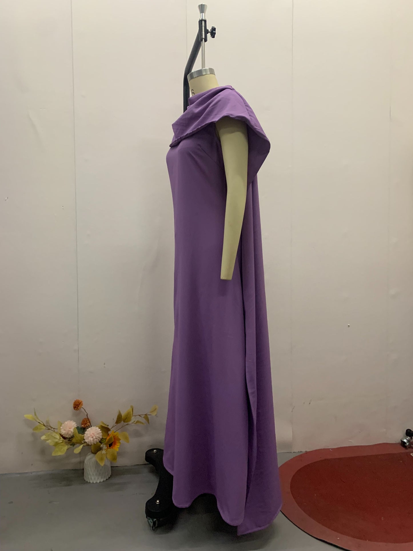 Elegant Solid Sleeveless Long Dress - SISPELL