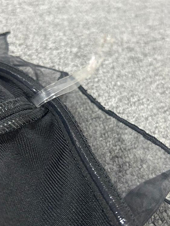 Off Shoulder Mesh Long Dress - SISPELL