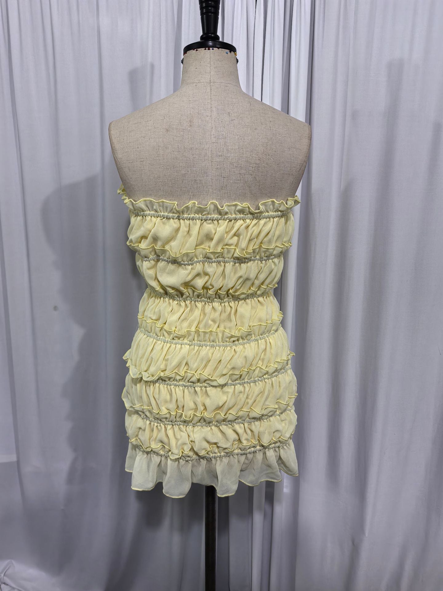 Off Shoulder Ruched Short Dress