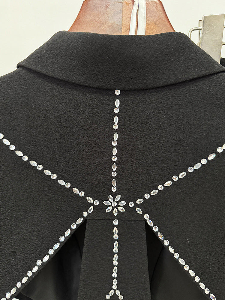 Hollow Out Patchwork Diamonds Two Piece Set