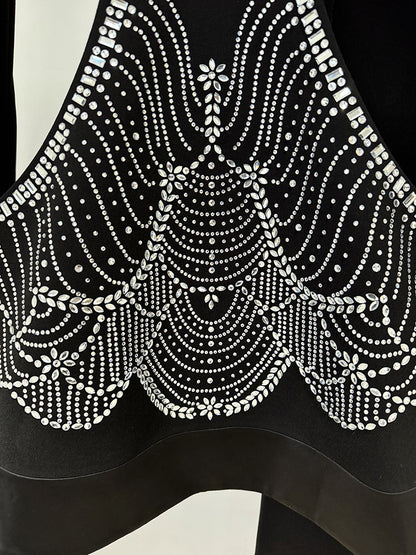 Hollow Out Patchwork Diamonds Two Piece Set