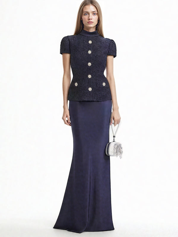 Temperament Patchwork Two Piece Set
