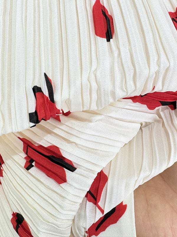 Casual Print Two Piece Set