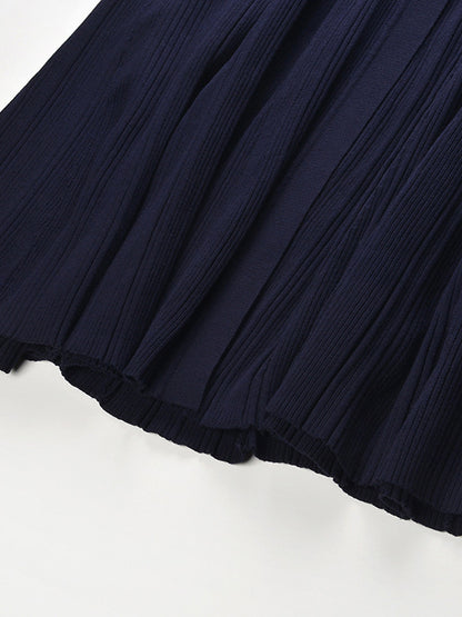 Square Collar Sleeveless Long Dress