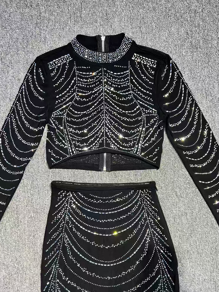 Patchwork Diamonds Two Piece Set