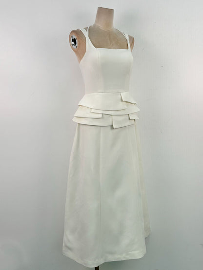 Solid Elegant Sleeveless Long Dress