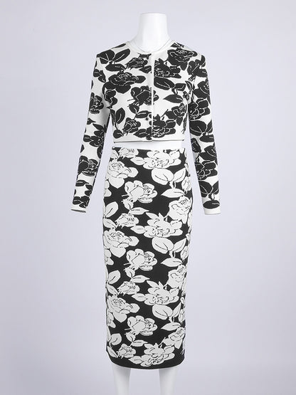 Hit Color Print Two Piece Set