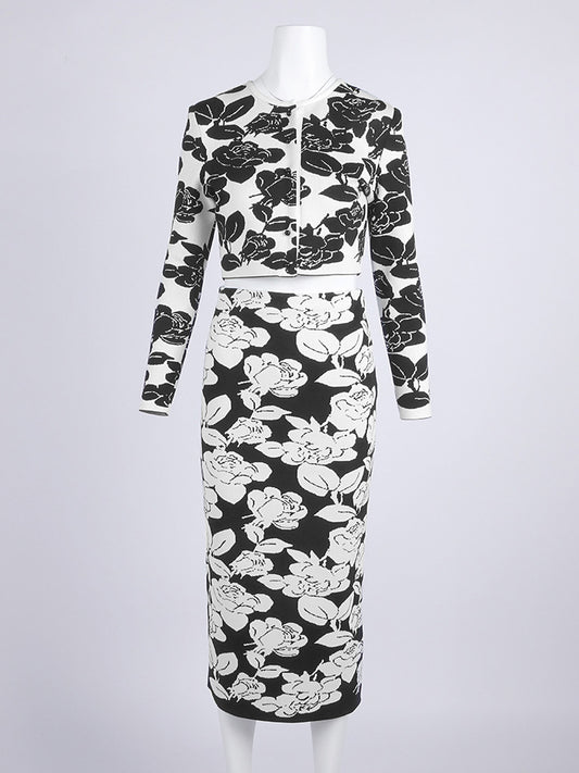 Hit Color Print Two Piece Set
