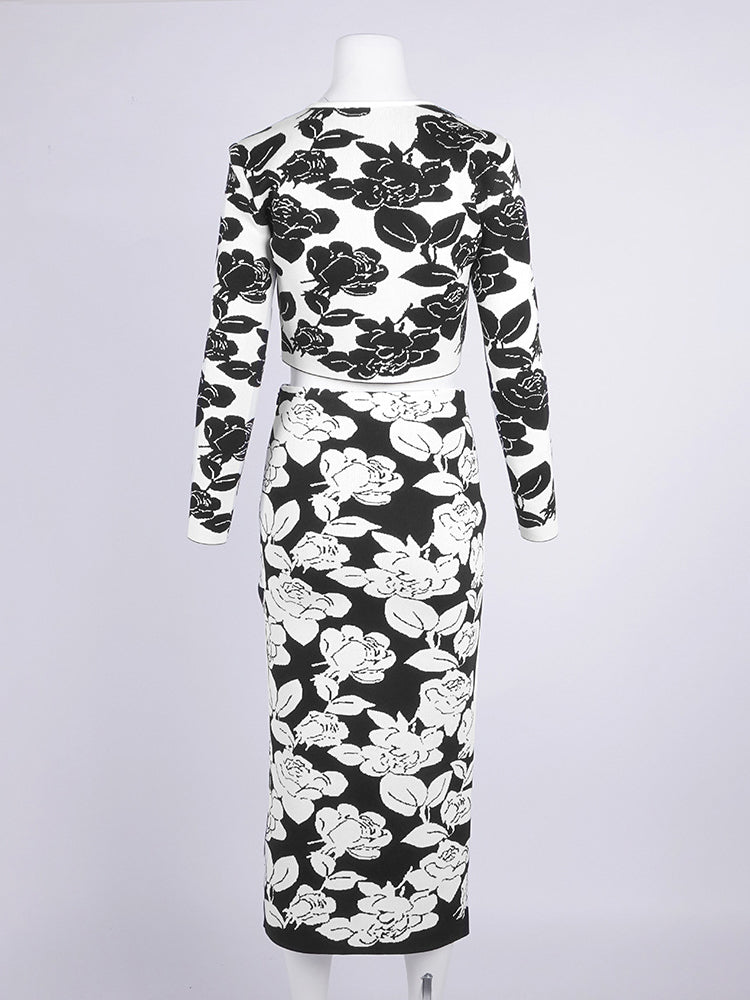 Hit Color Print Two Piece Set