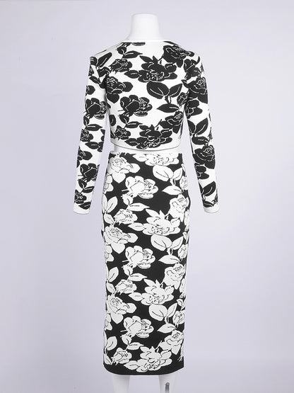 Hit Color Print Two Piece Set