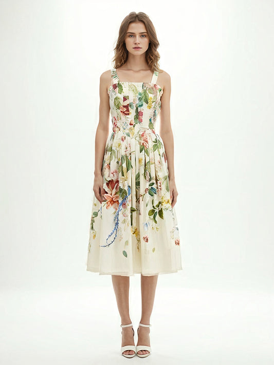 Colorblock Vintage Elegant Dresses