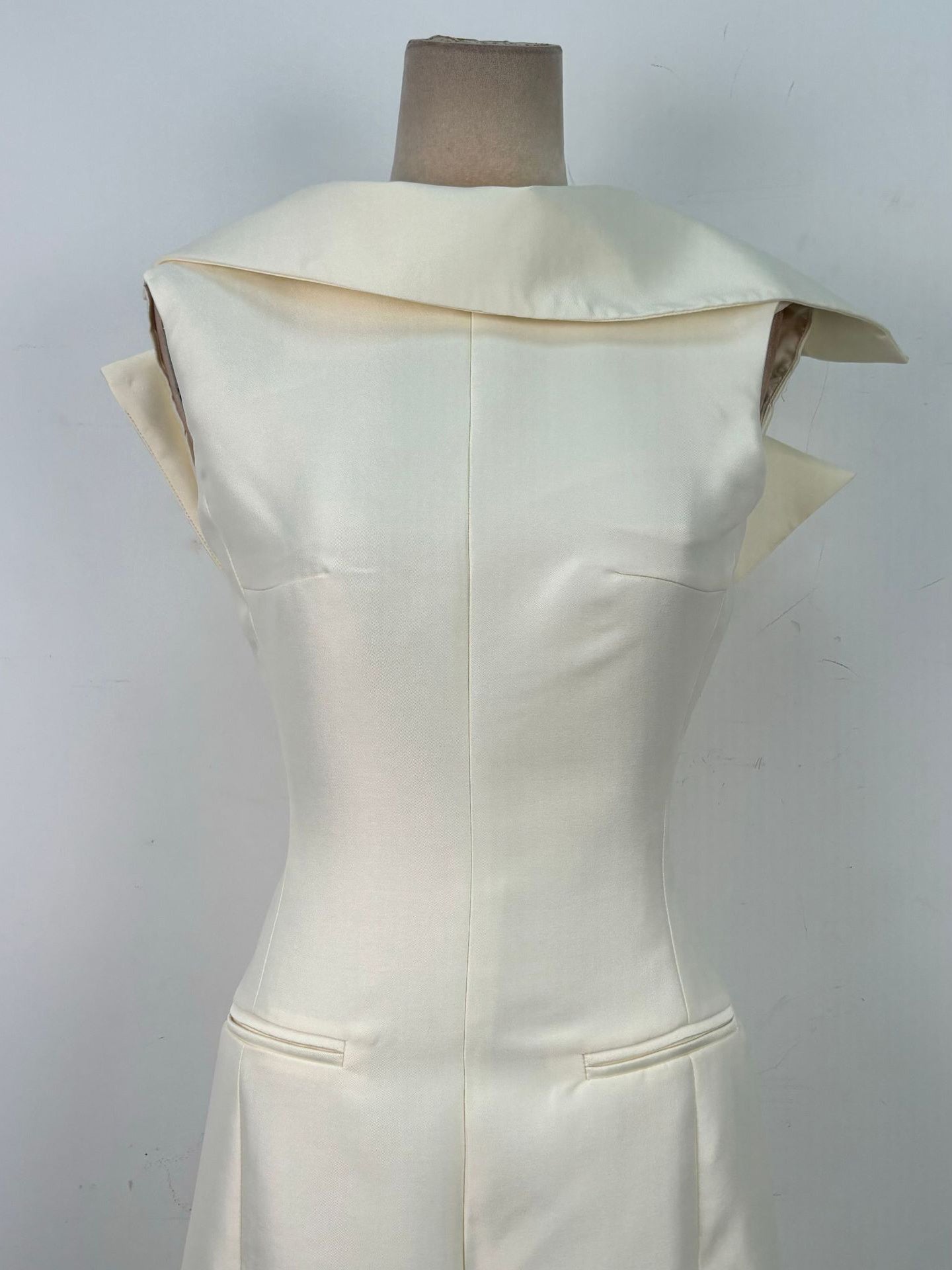 Solid Sleeveless Side Split Long Dress