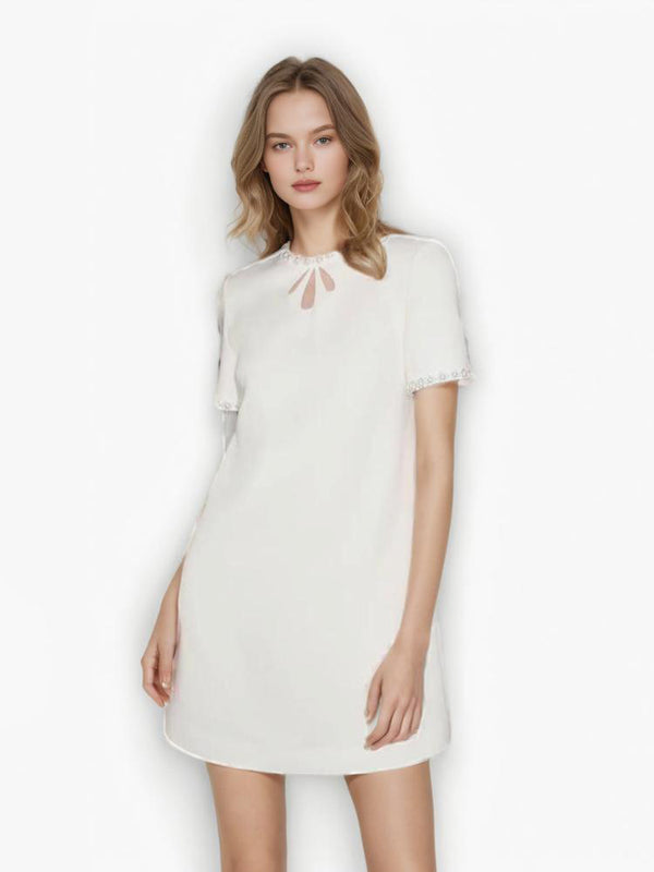 Minimalist Hollow Out MIni Dresses