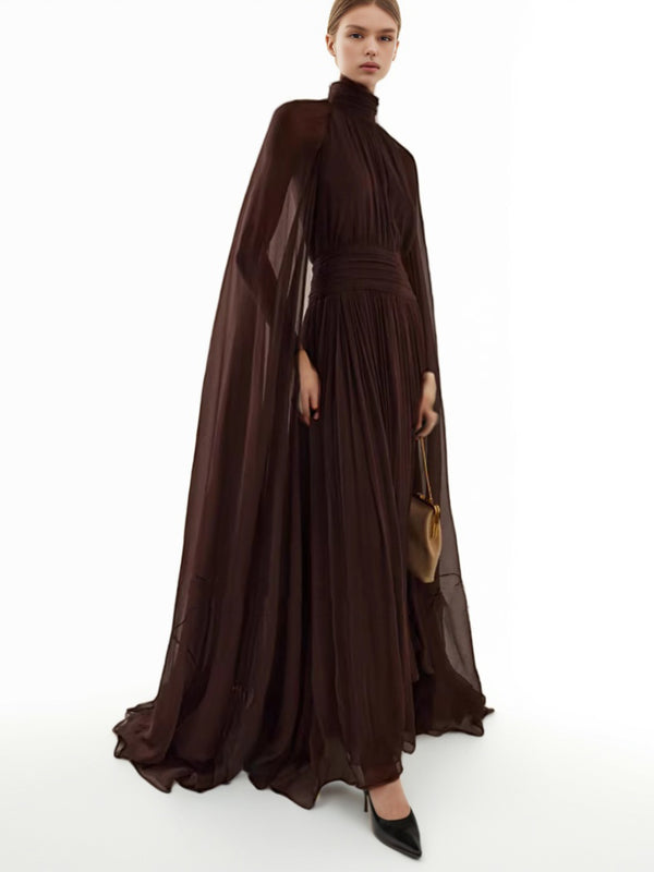 Solid Sexy Backless Formal Long Dress