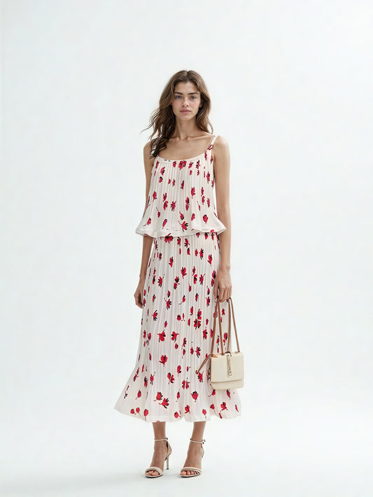 Casual Print Two Piece Set