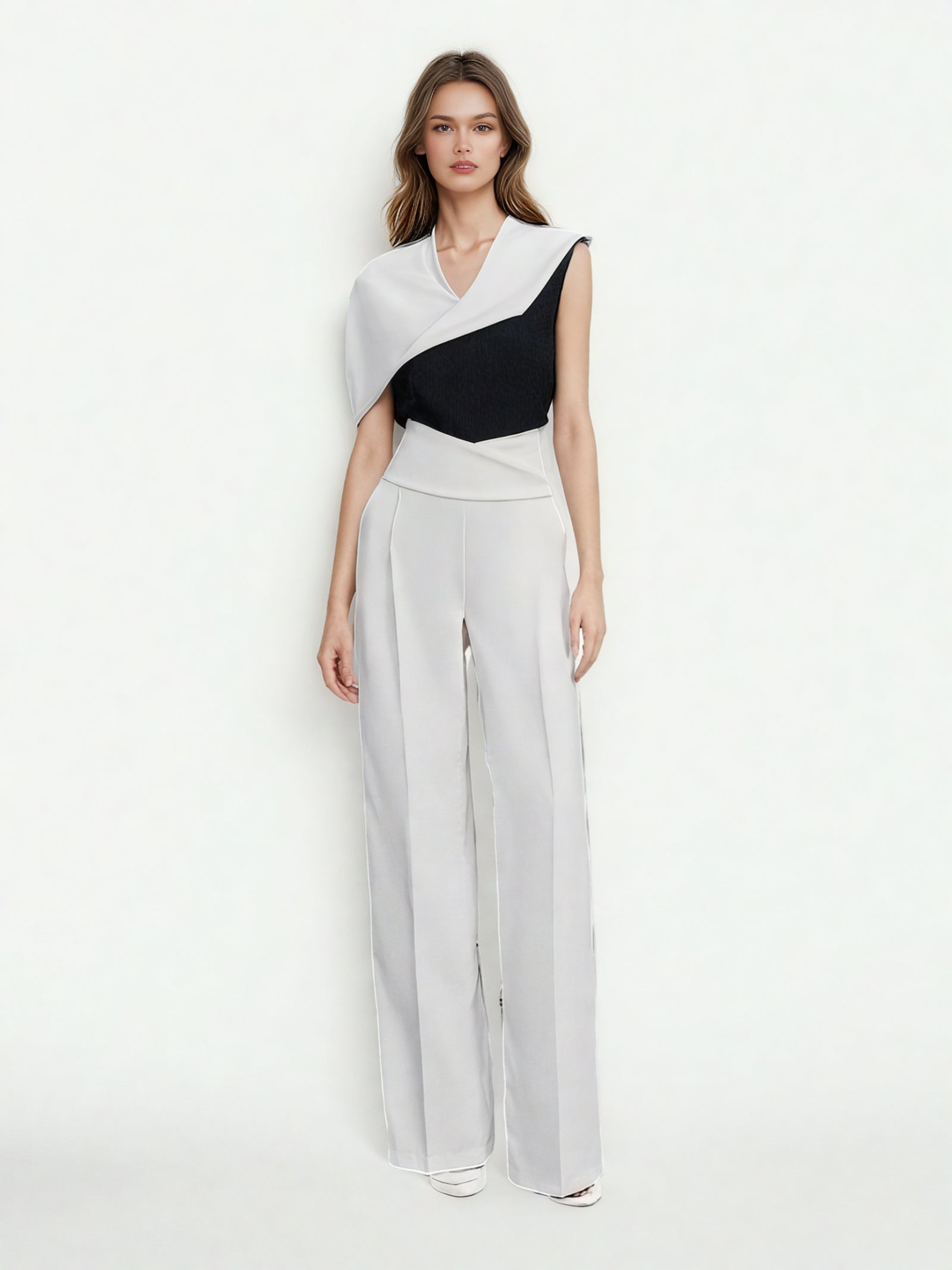 Chic Hit Color Two Piece Set