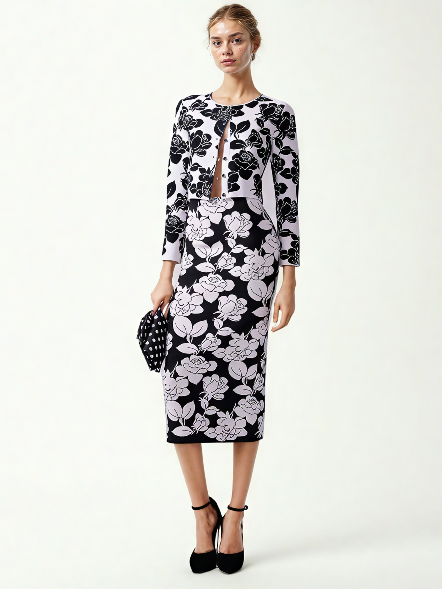 Hit Color Print Two Piece Set