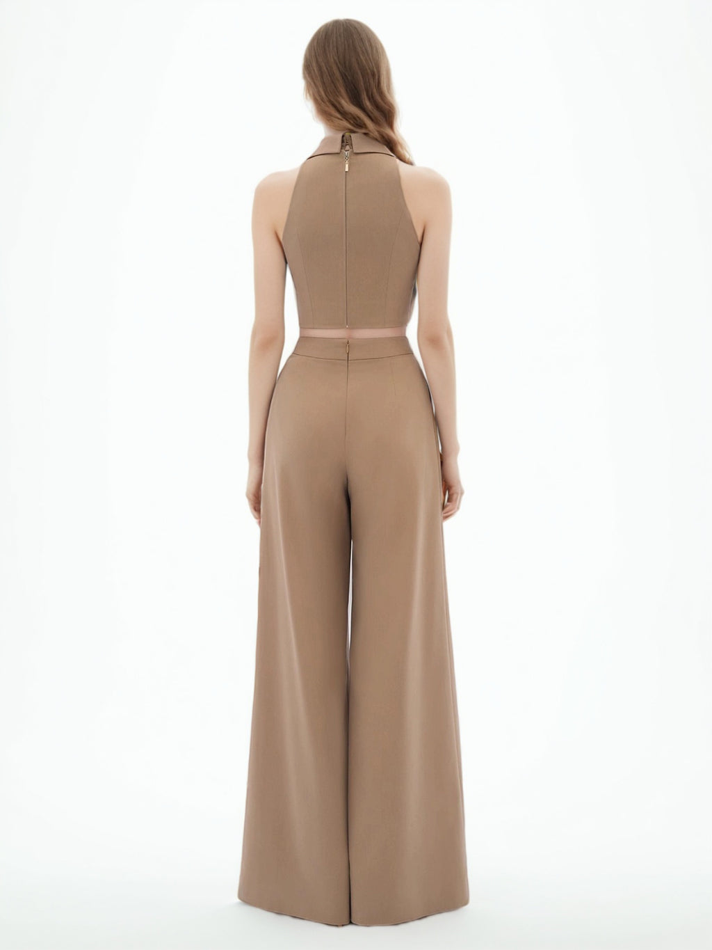Elegant V-neck Two Piece Set