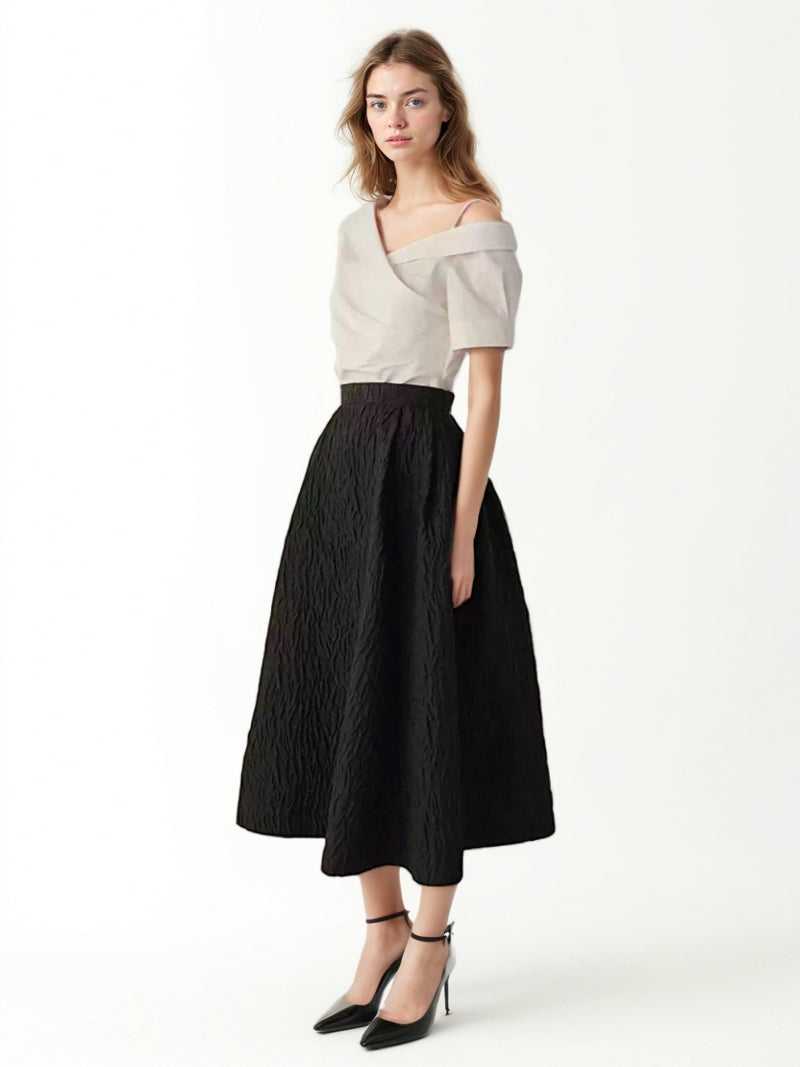 Chic Hit Color Two Piece Set