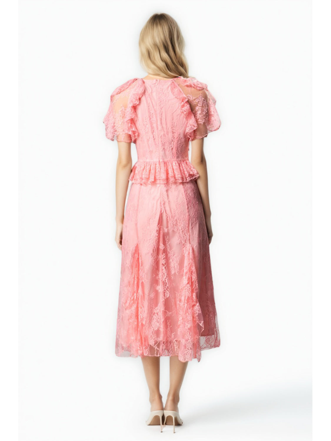 Solid Patchwork Sequins Long Dress
