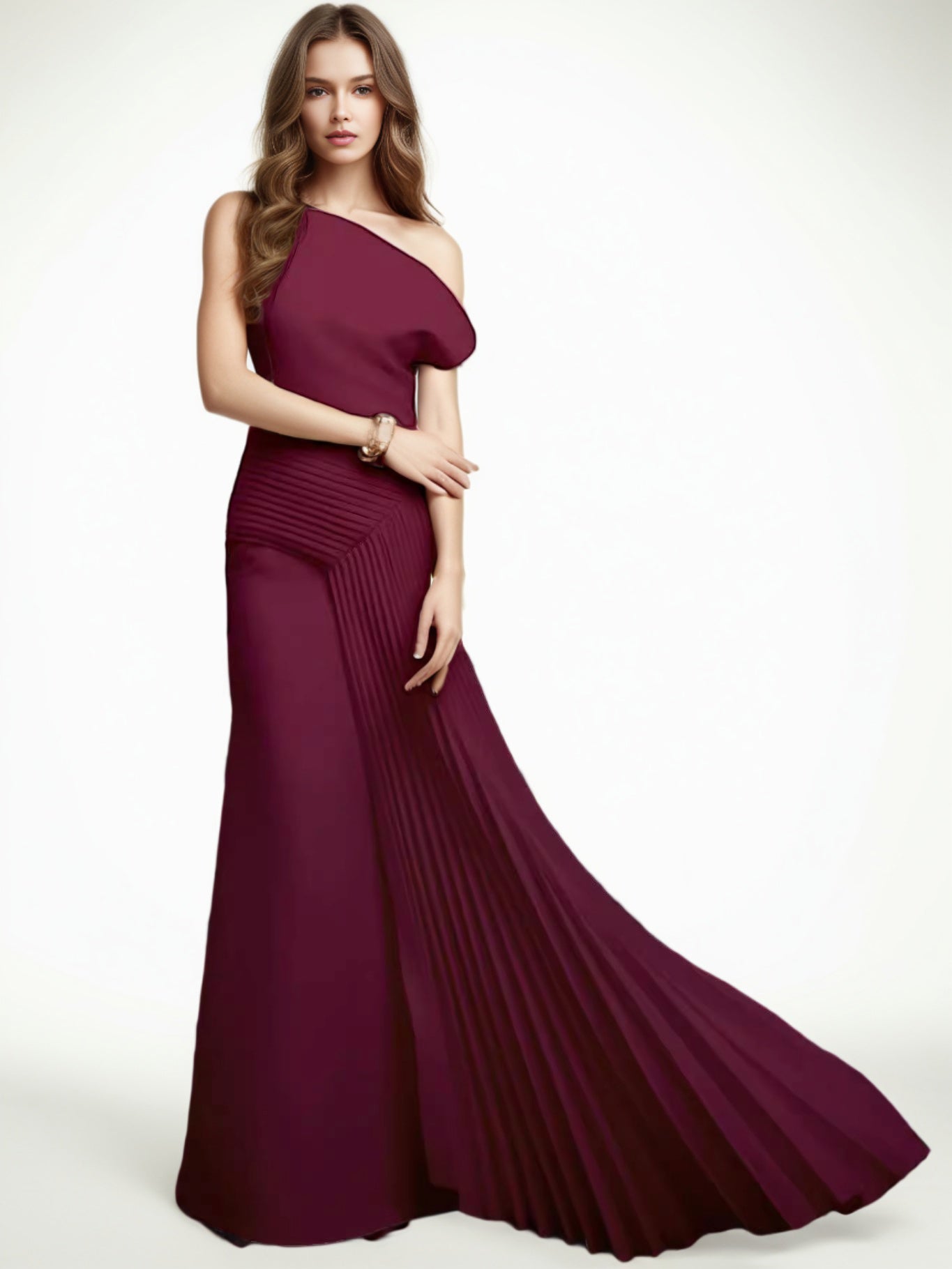 Temperament Off Shoulder Long Dress