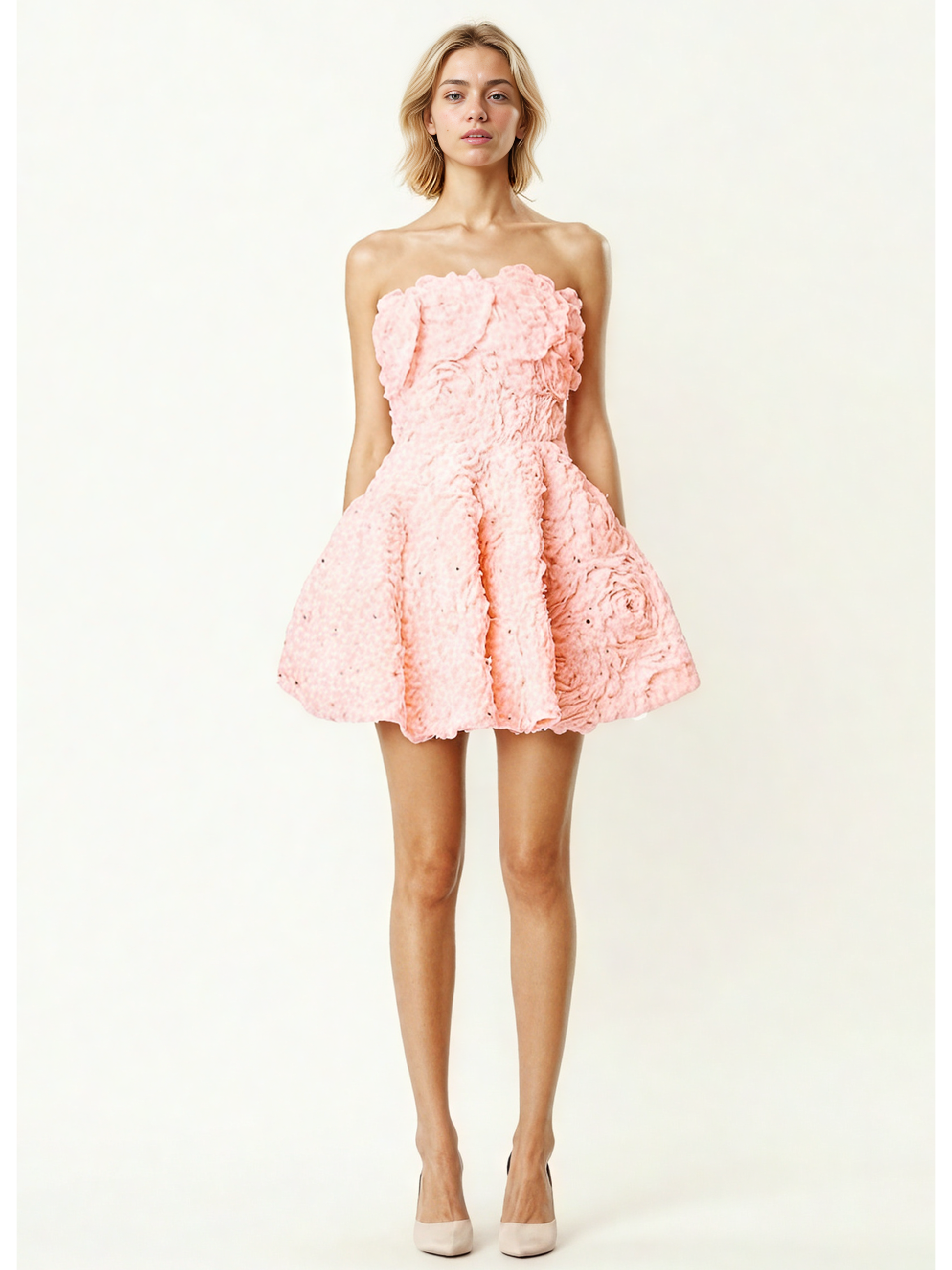 Off Shoulder Ruched Short Dress